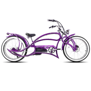 Tracer Beyond Pro 1000W 26" Classic Stretch Chopper Style EBike