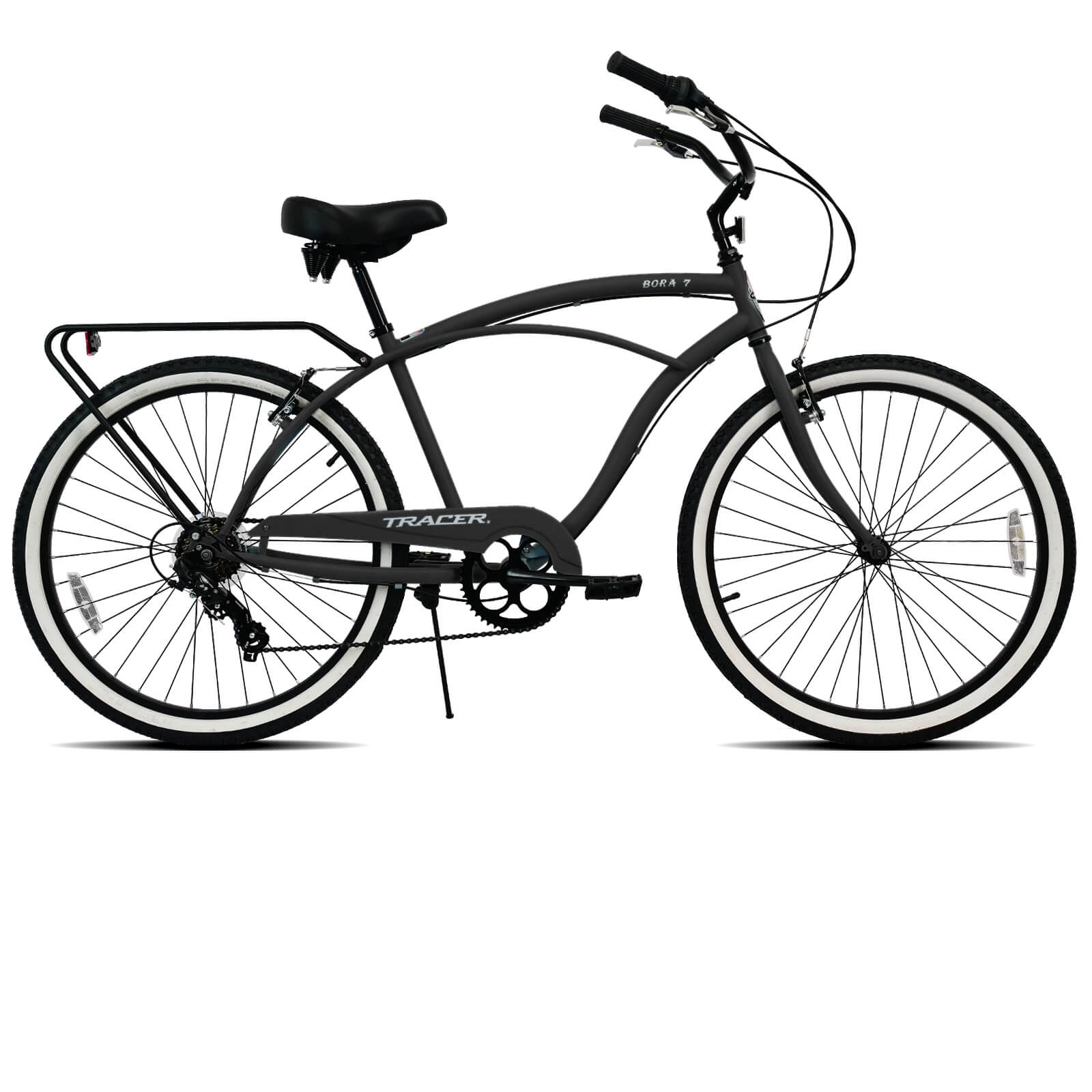 Tracer BORA-7-M 26" Beach Cruiser Bikes 7-Speed for Men Tracer Bikes