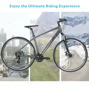 Tracer Bravery DX 24-Speed Hybrid Commute Bikes