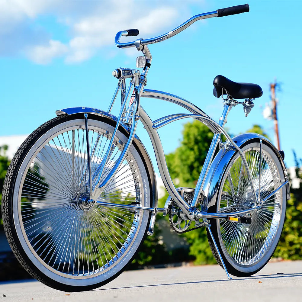 Tracer Cheetah 26" Vintage Cruiser Bike, Single Speed