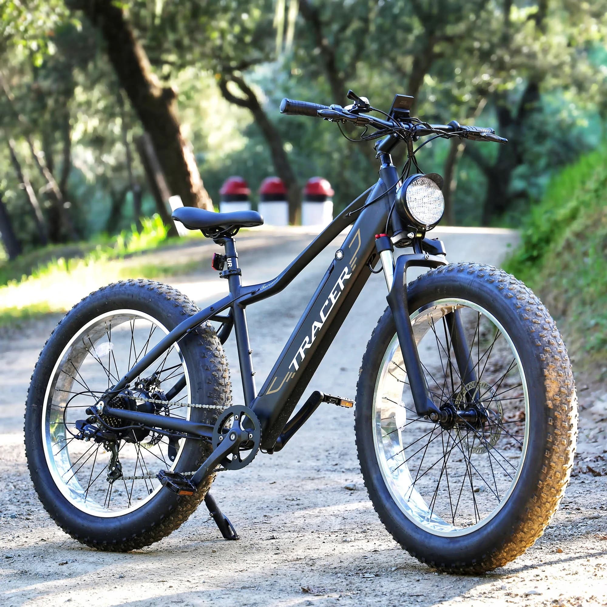 Tracer Tacoma 26"800W Electric Fat Tire Bike w/ Dual Suspensions Tracer Bikes