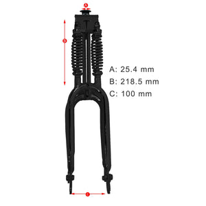 Tracer FK-DS20218100D 20‘’ Classic Dual Spring Fork for Disc Brake 25.4mm