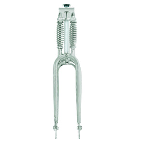 Tracer FK-DS26218100D 26'' Dual Classical Springer Fork 25.4(1")x218mm with Disc Brake.