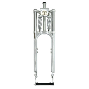 Tracer FK-GT640305145D8 26''-29'' Adjustable Dual Spring Fork for Disc Brake 1-1/8"(28.6mm)