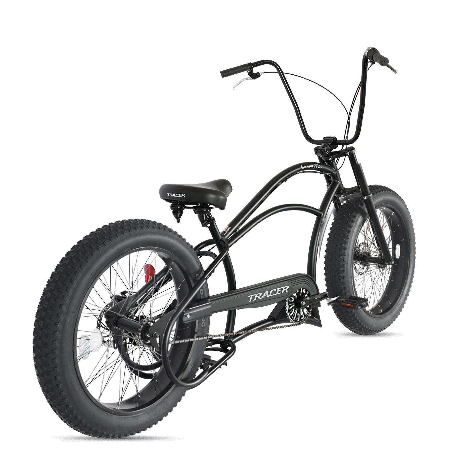 Tracer Harman 3i 26'' Vintage Internal 3-Speed Chopper Stretch Fat Tire Bike