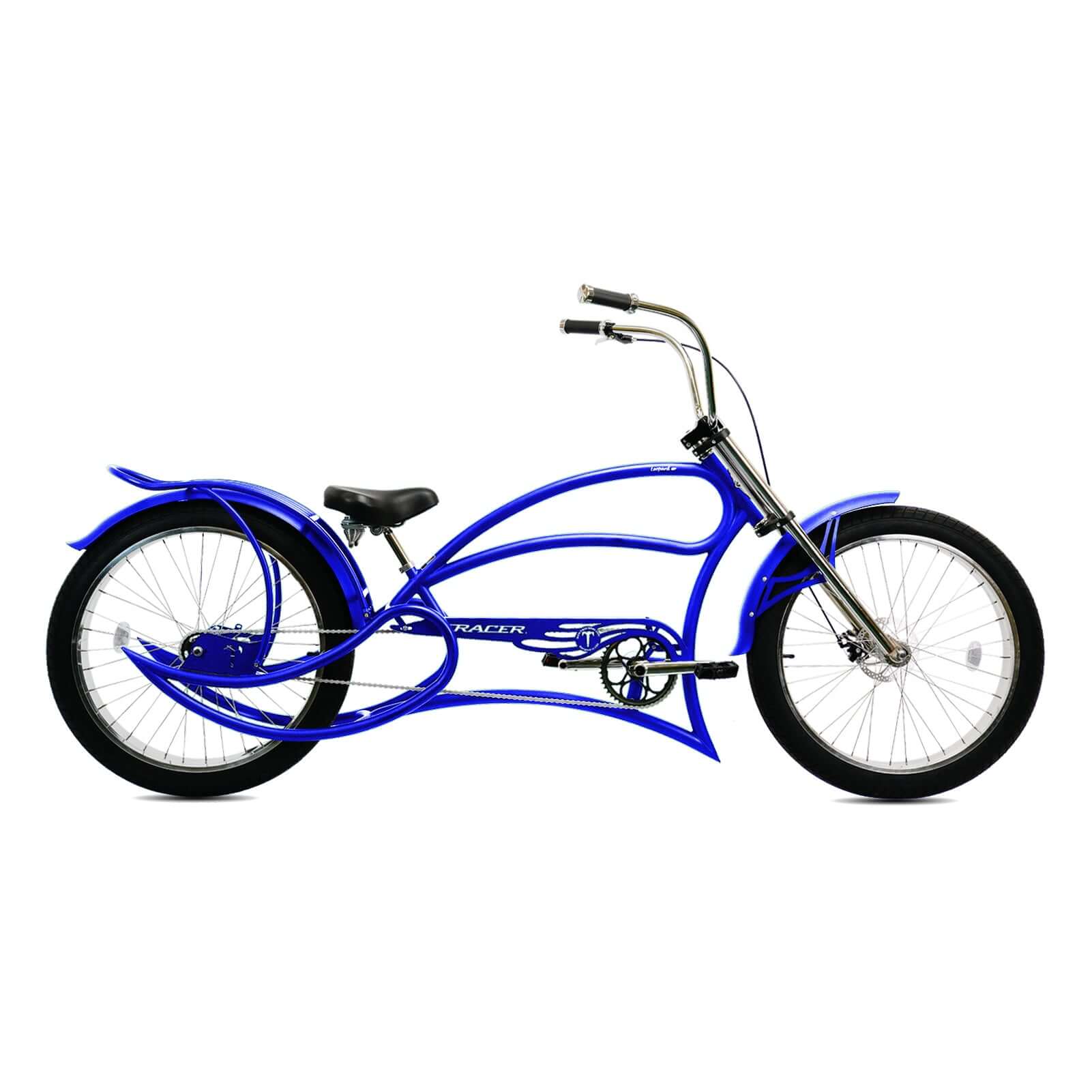 Tracer Leopard GT Chopper Stretch Cruiser Bike – Tracer Bikes