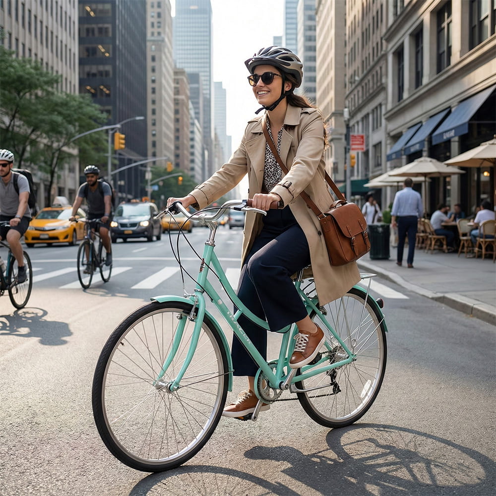 Tracer Osaka 700C 7 Speed Hybrid City Bikes for WOMEN Tracer Bikes