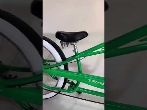 Video introduction to the Green Tracer Arcadia GT7 26'' Chopper Bicycle.