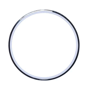 Espejo retrovisor para bicicleta Tracer RM-TH7529140-CP con borde galvanizado de 29" x 14G x 140H, 80 mm, para bicicleta de paseo