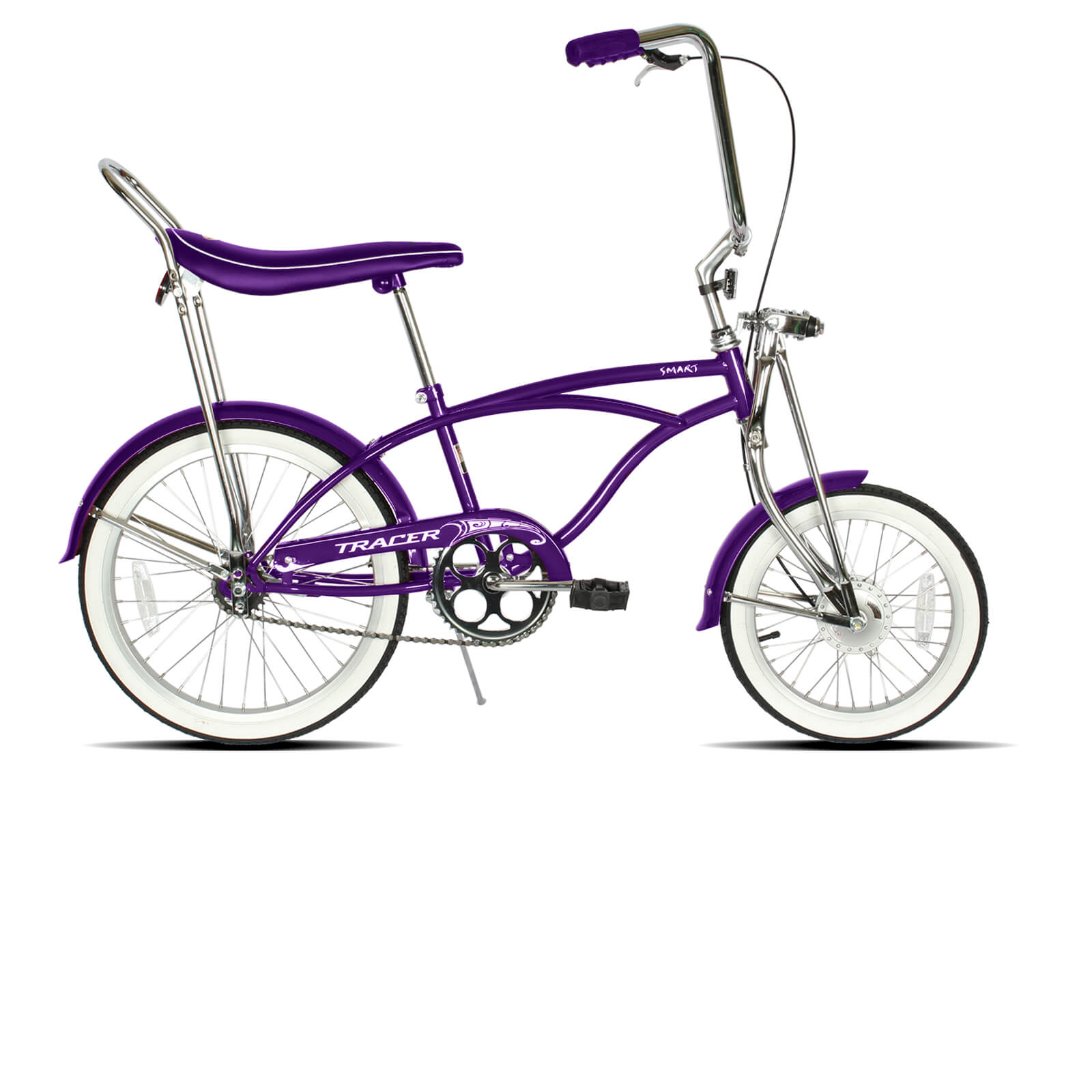 Tracer Smart Classic Lowrider Beach Cruiser Bike Single Speed Tracer Bikes