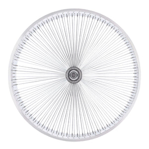 Tracer WH-TR9529140 29"x4"x13Gx140H Aluminum Polish FAT Rims Wheel Set.
