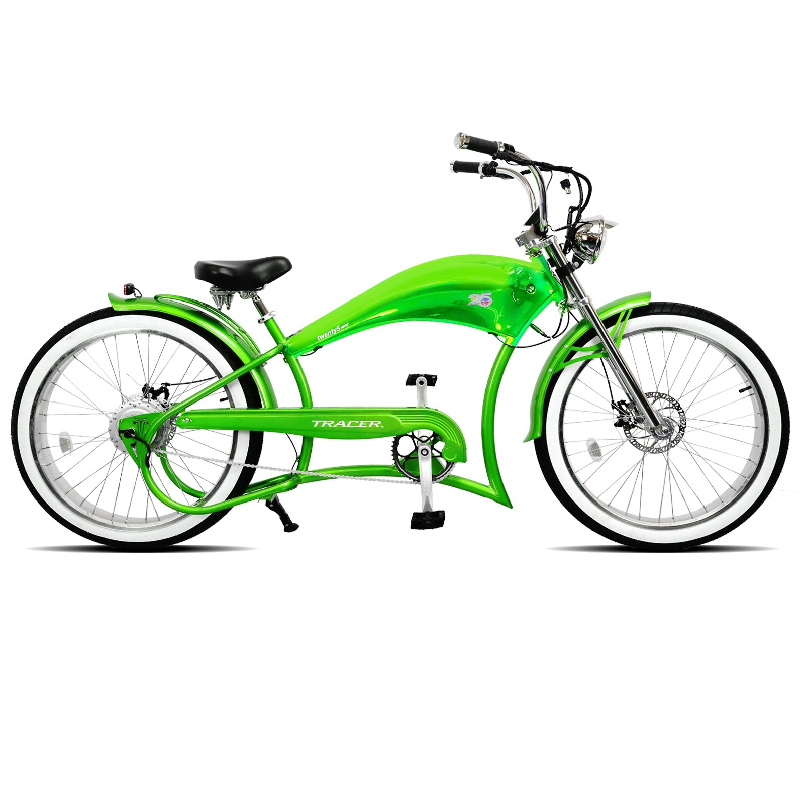 Tracer Twenty5 GT 500W 26" Chopper Cruiser E-Bikes Tracer Bikes
