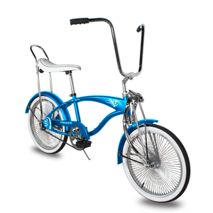 Tracer Hyena Classic Beach Lowrider Bike w/140H wheel, Single Speed, w/ Banana Seat