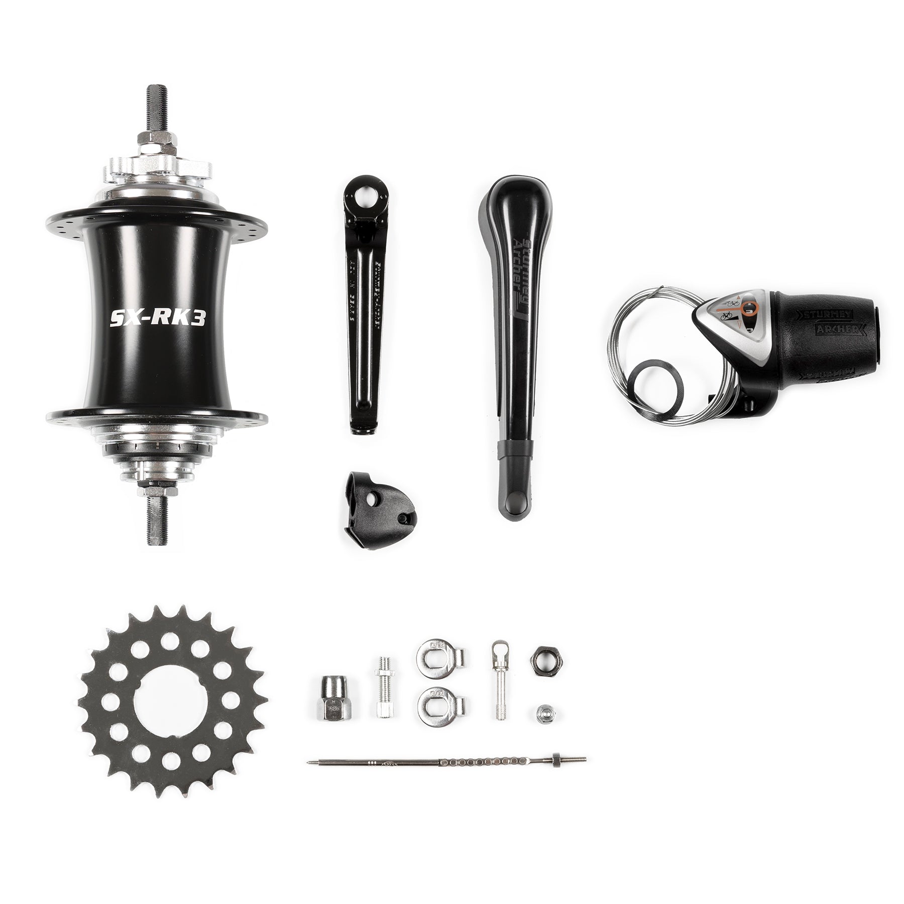 Tracer Sturmey Archer HU-SX-RK3 3SP Hub Kit