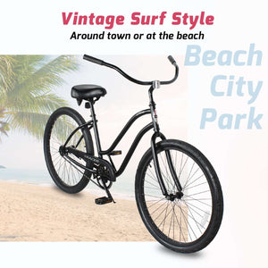 Tracer ACE-F 26" Beach Cruiser Bikes Single Speed for women
