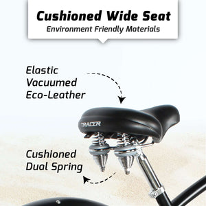 WAIT FOR EDIT Tracer TAHA 26" Beach Cruiser Bikes 1 & 7 Speed for Male - Tracer Bikes