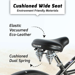 WAIT FOR EDIT Tracer TAHA 26" Beach Cruiser Bikes 1 & 7 Speed for Male - Tracer Bikes