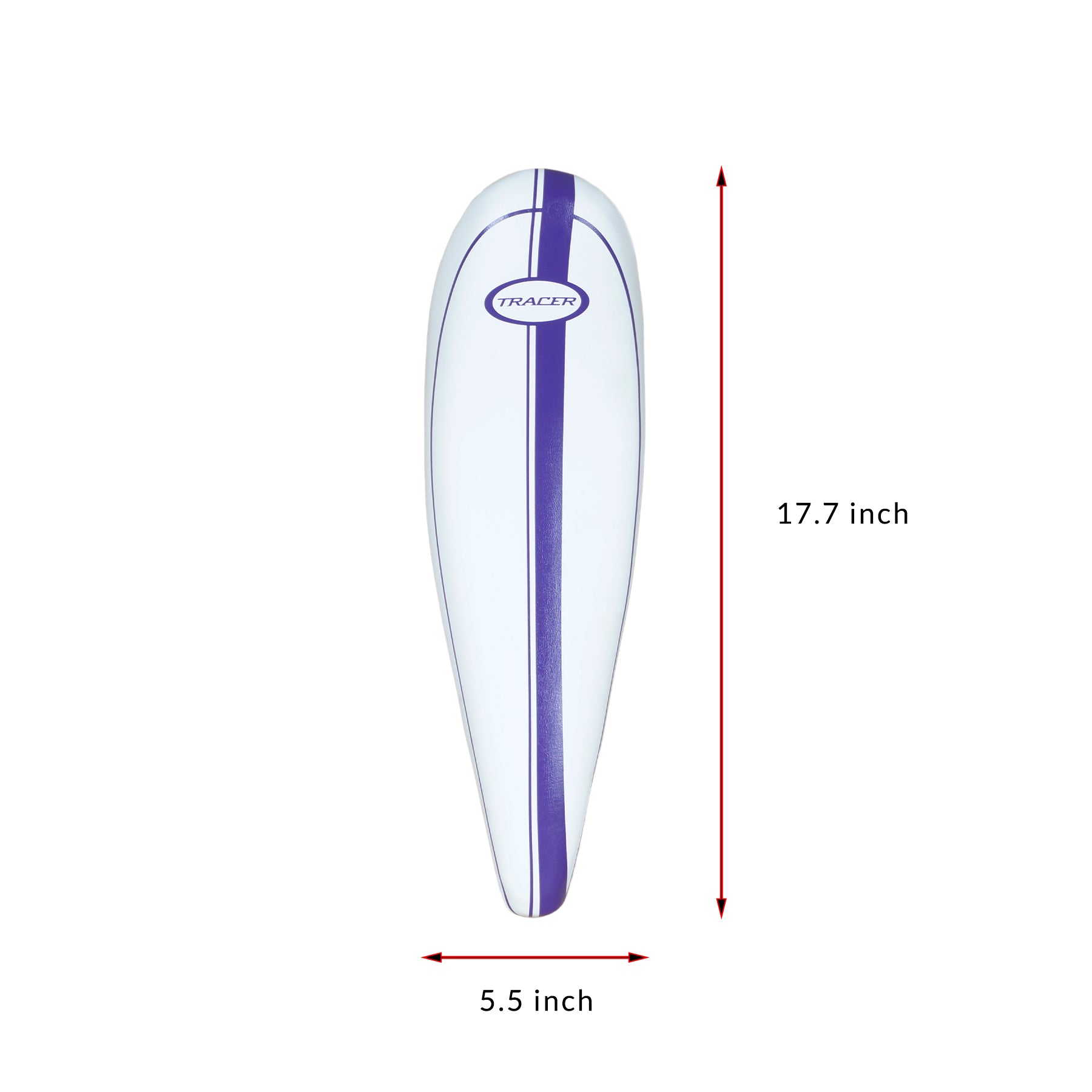 Tracer SD-AF-3022-20 Lowrider Banana Saddles White&Purple