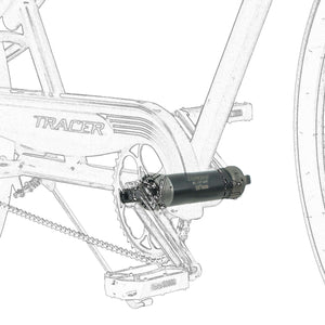 NECO B911(BB-B911-167) Bottom Bracket Steel threaded cartridge