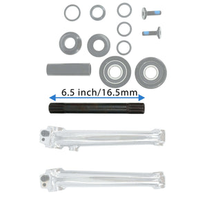 Tracer CS-UBX164-CP, Crank Set Steel 170MM USA/BB 8T Chrome