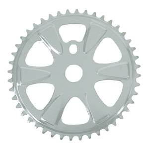 Tracer GS Series Chainwheels Single Speed multiple shape and Chrome/Black available