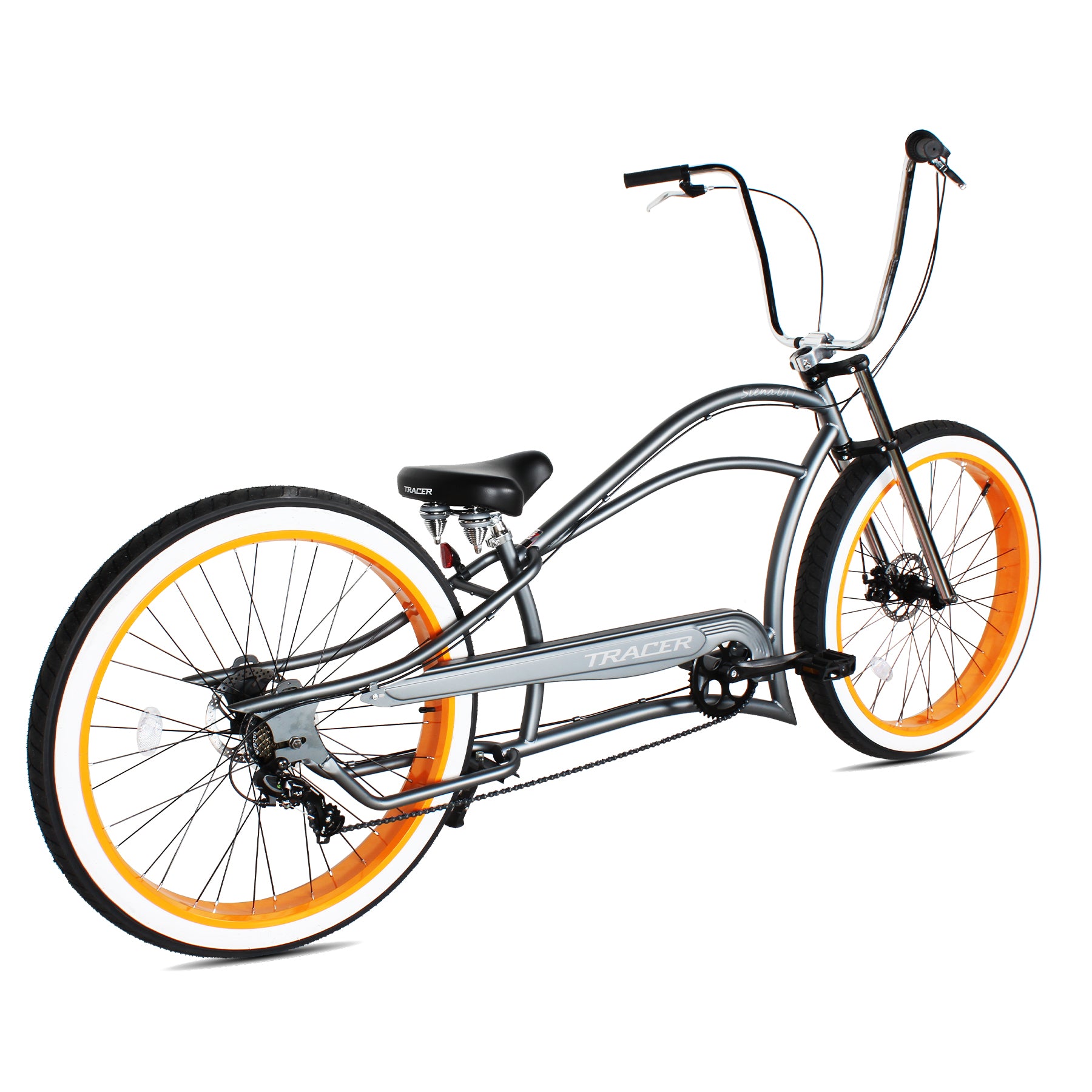Tracer SIENA GT-7 29" Chopper Stretch Cruiser Fat Tire Bikes 7-Speed
