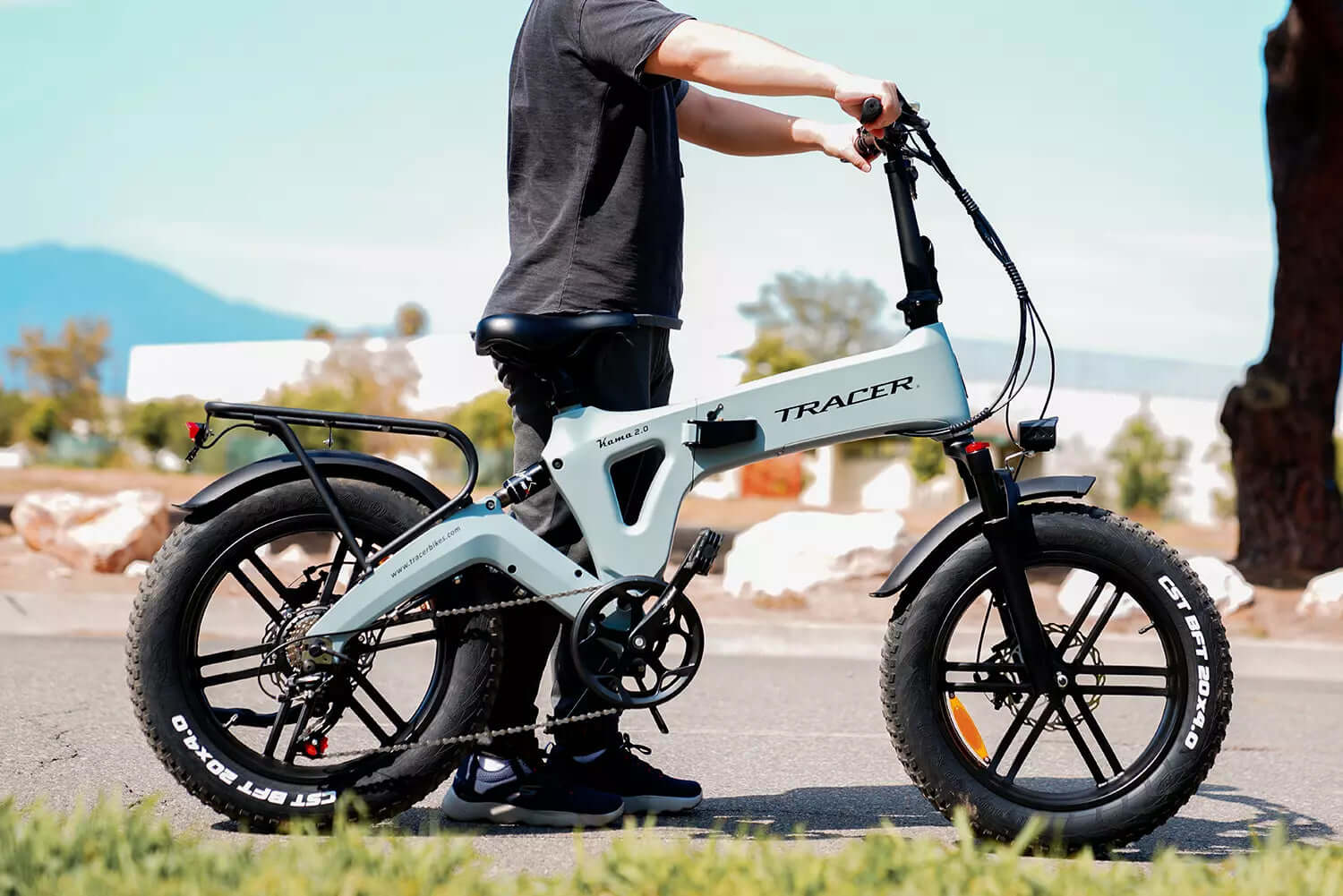 Tracer Foldable Electric Cruiser Bike