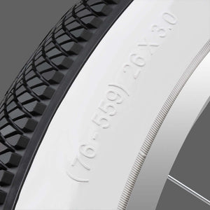 Tracer TR-WD-W1111 26x3.0/29*3.0 inches white wall tire