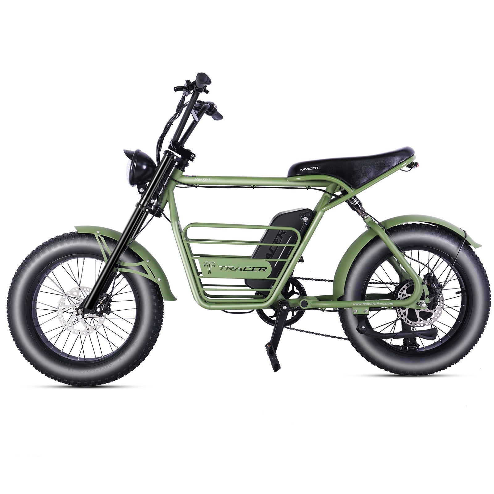 Tracer Verge 20"X4.0 Wheel 800W Fat Electric Motorbike Tracer Bikes