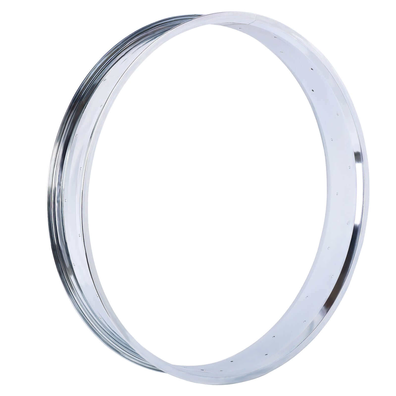 Tracer RM-TH952636-CP Bicycle Fat Mirror Electroplating Chrome Rim 26" x 4” x 36H 100mm For Cruiser Bike