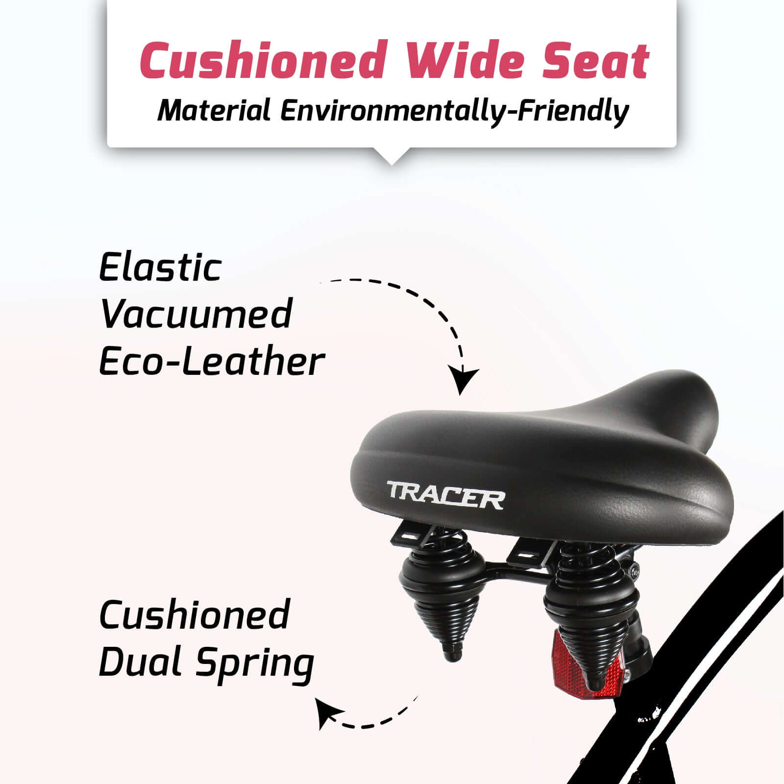 Tracer Avalon GT 26'' Fat Tire Stretch Beach Cruiser Bike 1-Speed/7-Speed