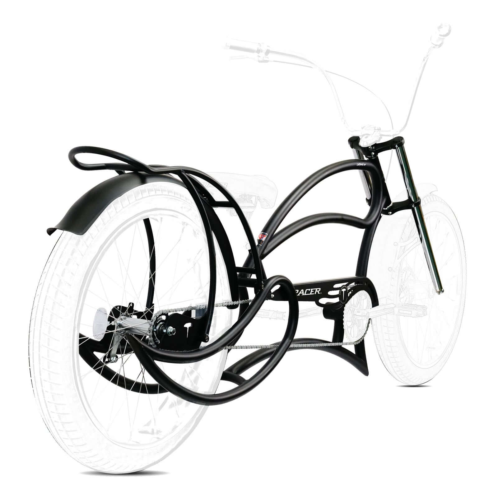 Tracer FM-Leopard GT Cruiser Frame - 26 Fat Tires