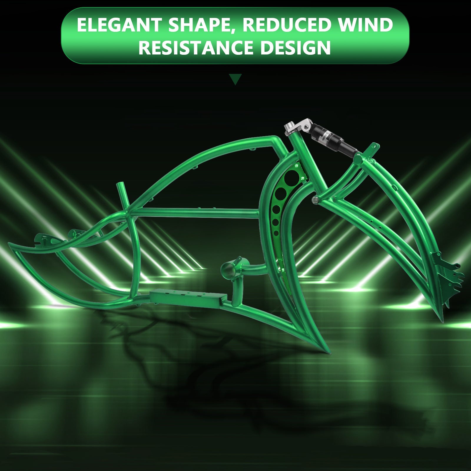 Tracer Signature Pro 26" Chopper Cruiser Electric Bike Frame Tracer Bikes