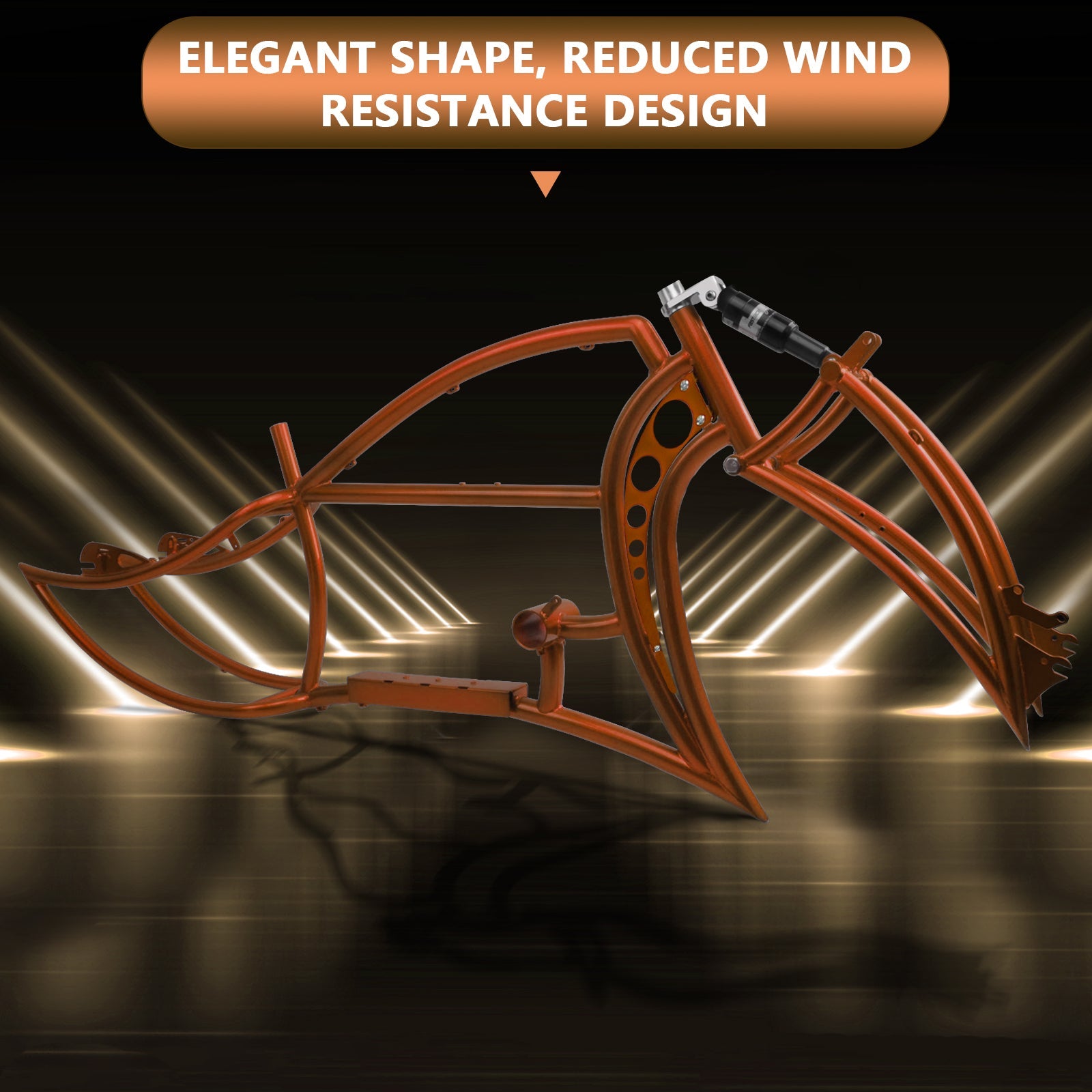 Tracer Signature Pro 26" Chopper Cruiser Electric Bike Frame Tracer Bikes