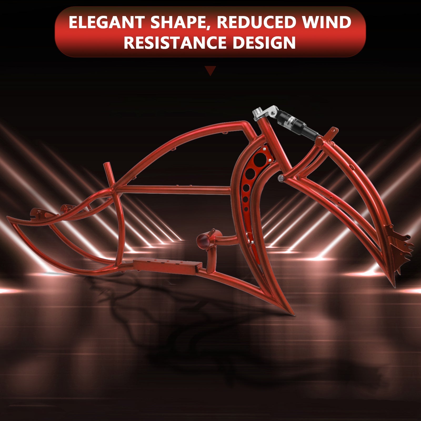 Tracer Signature Pro 26" Chopper Cruiser Electric Bike Frame Tracer Bikes