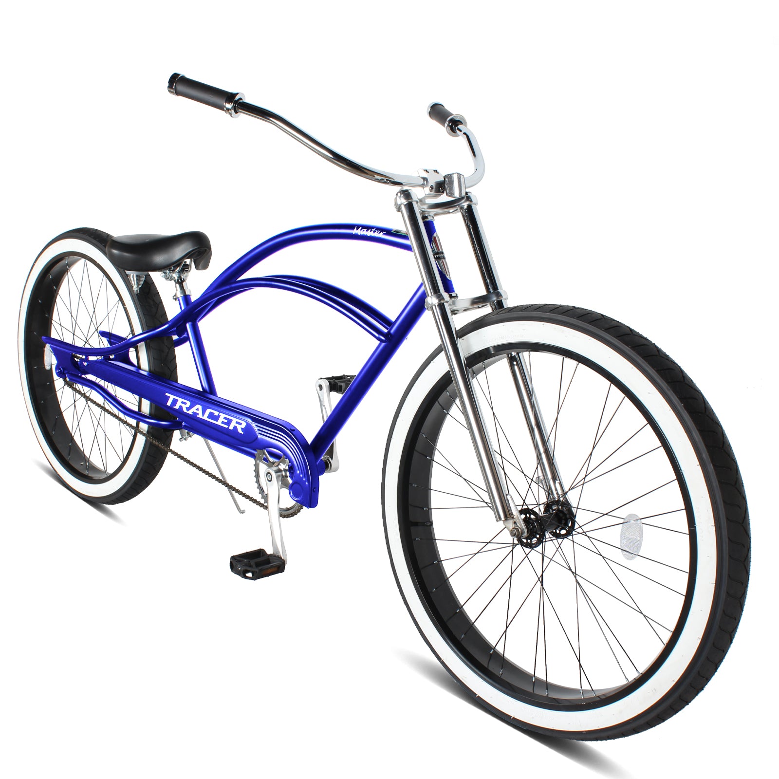 Tracer Master 29" Chopper Stretch Beach Cruiser Fat Tire Bike Single-Speed