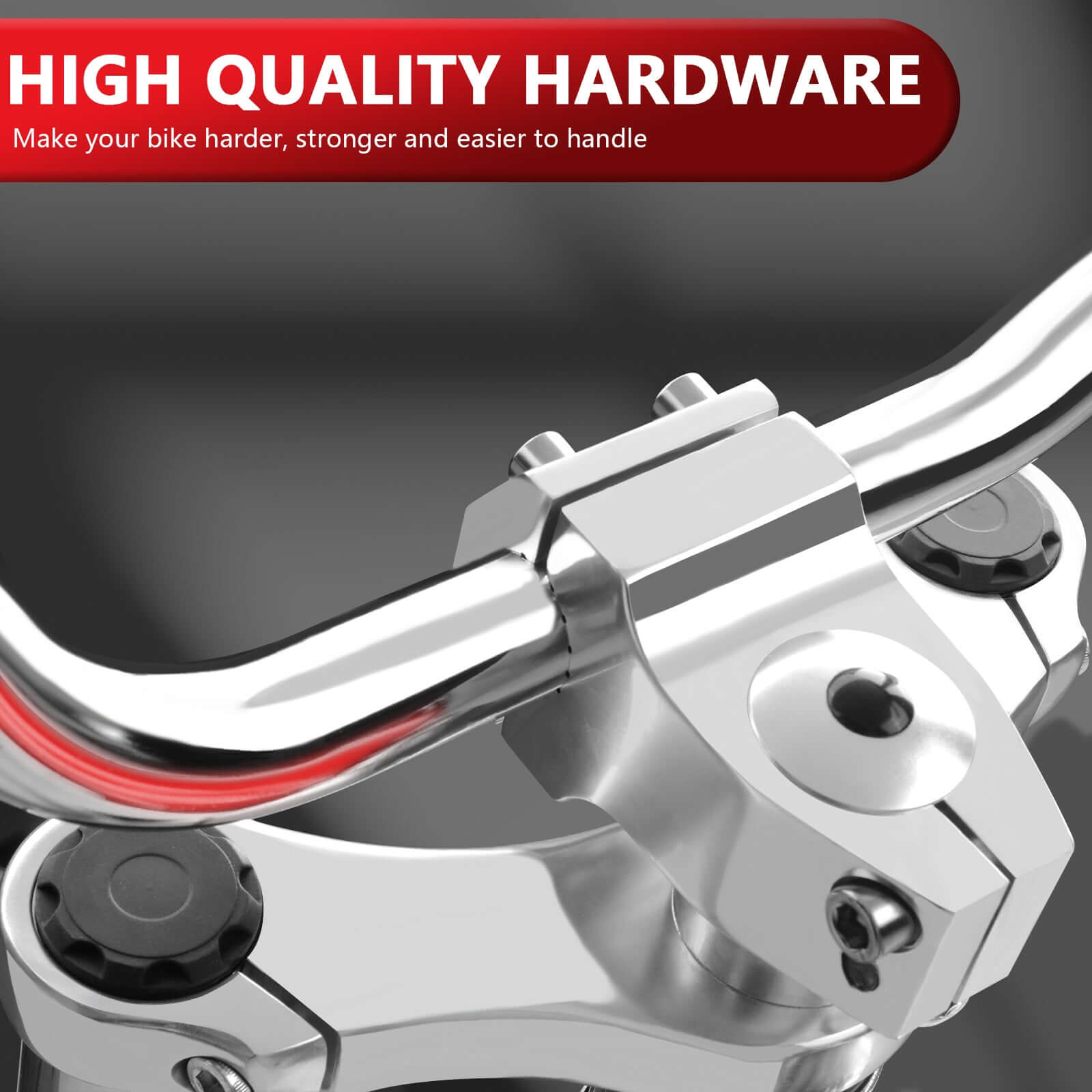 Tracer Beacon Pro 140H Stretch Cruiser Bike close-up shot of the stem.