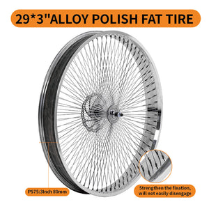 Tracer WH-TR7529140D-F/R-PL Fat Rims Wheel Set for 29"*3" with 7-speed Disc Brake Tracer Bikes