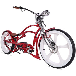 Raptor Pro DS 800W Stretch Cruiser Ebike Tracer Bikes