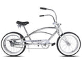 Master 2.0 GS Chrome Stretch Cruiser Bike 20 inch Tracer Bikes