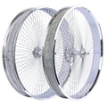 Tracer WH-TH9529140C-CP Mirror Chrome Bike Wheel Set