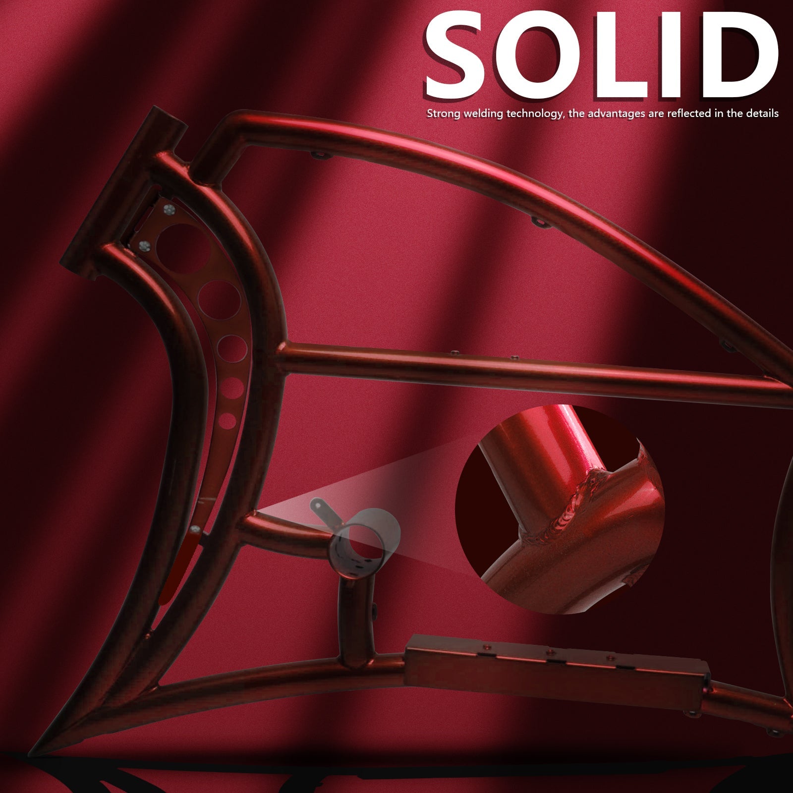 Tracer Signature Pro 26" Chopper Cruiser Electric Bike Frame Tracer Bikes