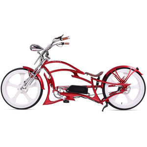 Raptor Pro DS 800W Stretch Cruiser Ebike Tracer Bikes