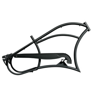 Tracer FM-Harman 3D 26" Stretch Cruiser Steel Frame for Interal 3-Speed Disc Brake, Chain Guard included