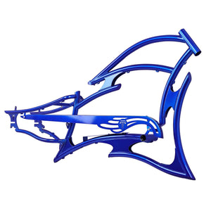 Tracer FM-RAPTOR Ebike Frame 26inch stretch chopper for single speed/7 speed