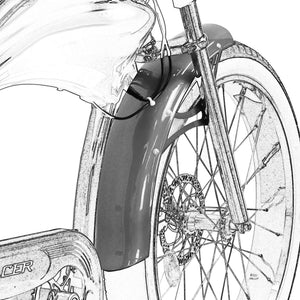 Tracer FD-26-BOSTON GT7 FOR SIENA GT7 Bike Fender 100mm