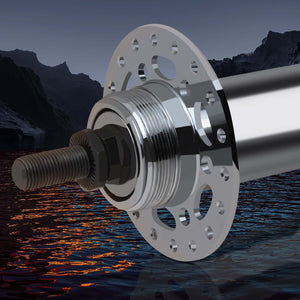 Tracer HU-SF-HB30F& HU-SF-HB26 Steel Front FAT HUB 3/8"x13Gx36Hx135x175mm for 6-bolt Disc Brake