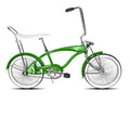 Tracer Hyena Classic Beach Lowrider Bike w/140H Wheel, Single Speed, w/ Banana Seat Tracer Bikes