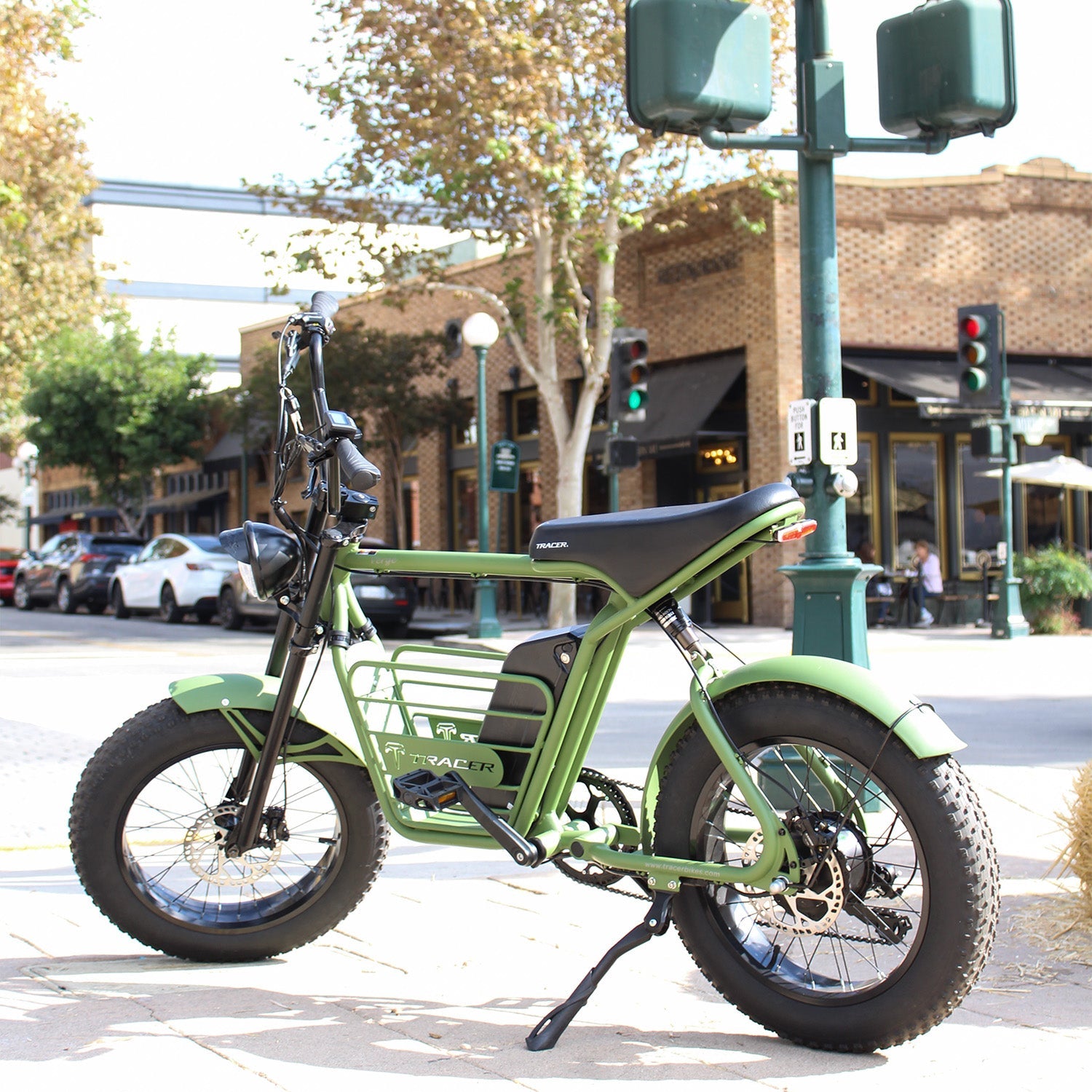 Tracer Verge 20"X4.0 Wheel 800W Fat Electric Motorbike Tracer Bikes