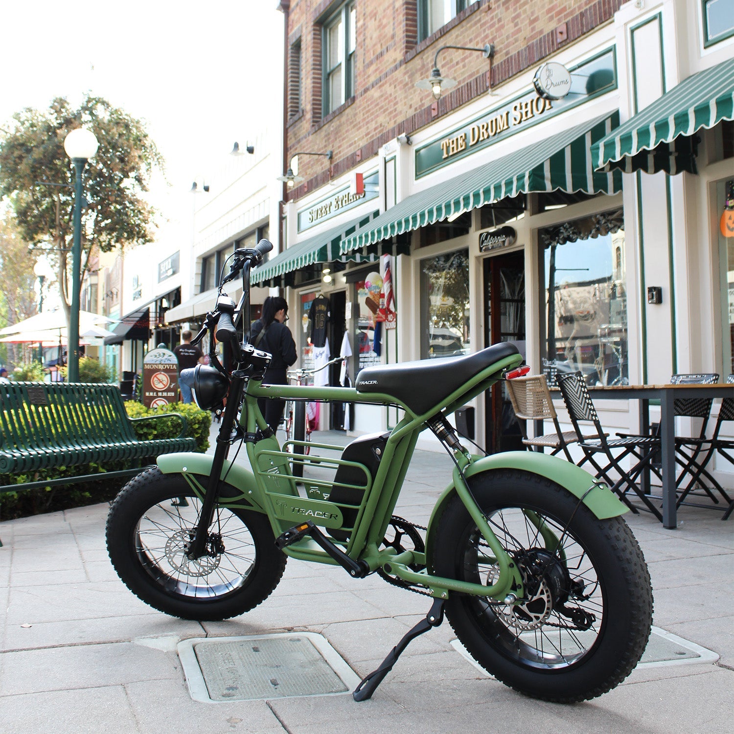 Tracer Verge 20"X4.0 Wheel 800W Fat Electric Motorbike Tracer Bikes